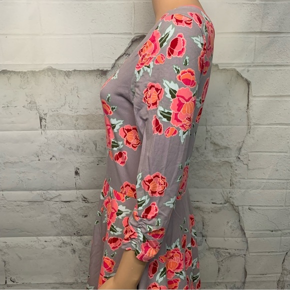 MATILDA JANE Marzipan rose dress size M gray pink preppy stretch summer … - Picture 5 of 10